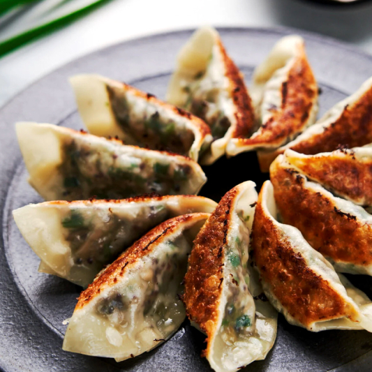 Veggie Gyoza Tempura