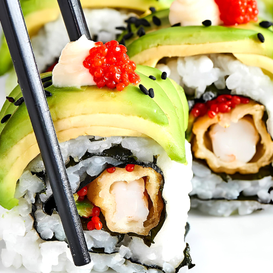 Green Dragon Maki (5 pcs)