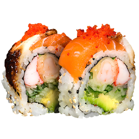 Golden Dragon Maki (5 pcs)