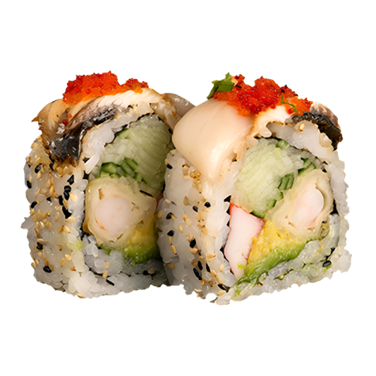 Black & White Dragon Maki (5 pcs)