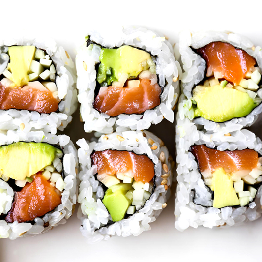Salmon & Avocado Maki Roll