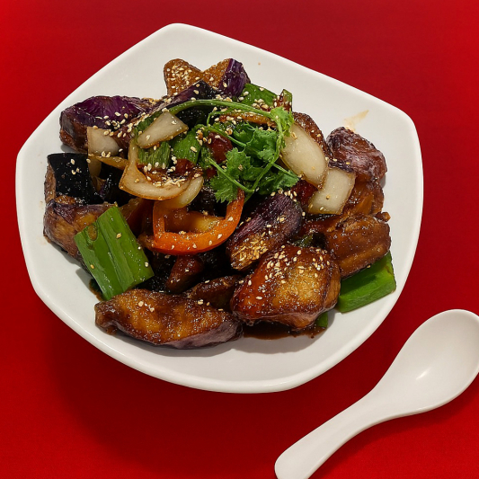 Strange Flavor Eggplant 怪味茄子