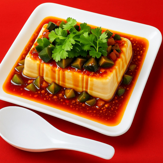 Century Egg & Silken Tofu 皮蛋豆腐