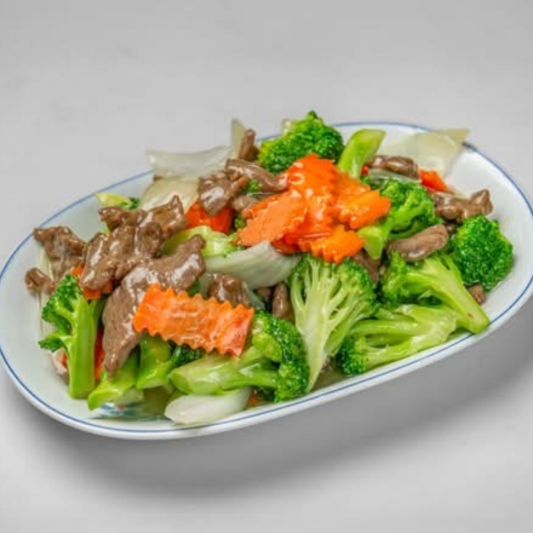 B&oelig;uf au brocoli / Beef with Broccoli