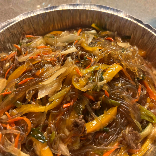 4. Stir-Fried Clear Noodles 찹 채