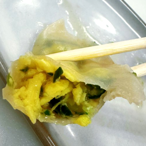 Cucumber & Egg Dumpling 黄瓜鸡蛋