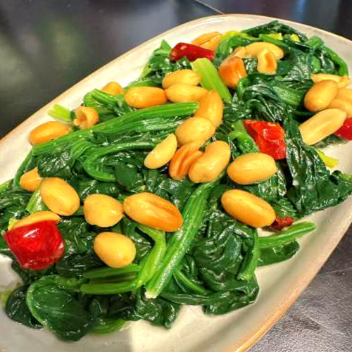 Jade Spinach Delight 翡翠拌菠菜