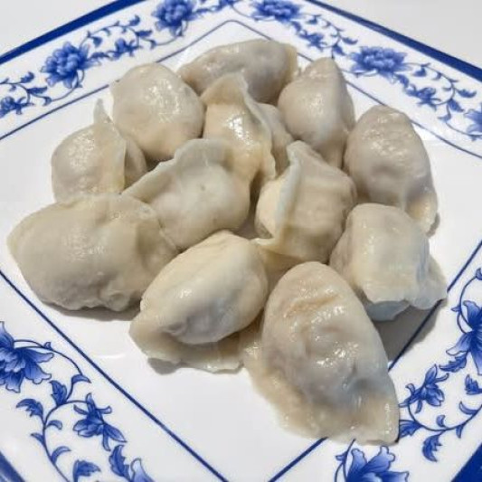 Zucchini and Egg Dumplings (12 pcs) 西葫芦鸡蛋水饺 (12个)