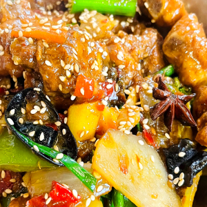 Griddle Pork Ribs 干锅排骨