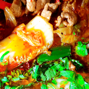 Poached Spicy Slices Pork 水煮猪肉