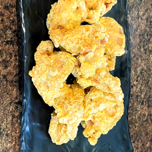 Deep-Fried Pork Coated with Egg Yolk 咸蛋黄焗里脊