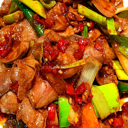 Pig Kidney Stir-Fried 爆炒腰花片