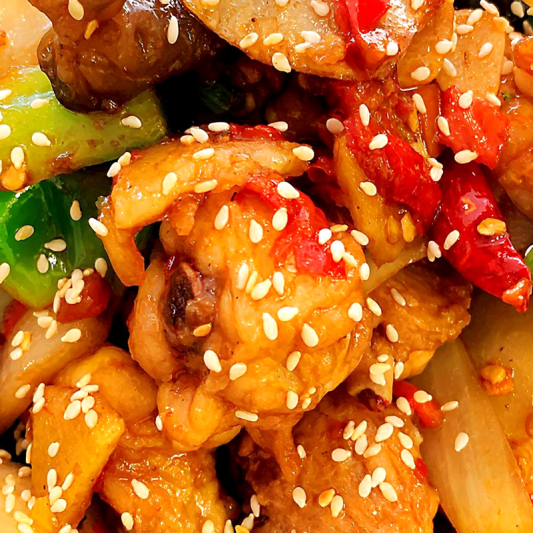 Griddle Chicken 干 锅鸡