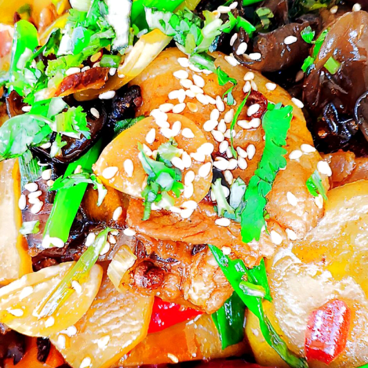 Griddle Potato Slices &lceil;干锅土豆片