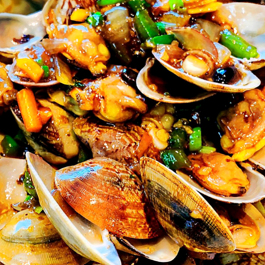 Spicy Clams Stir-Fried 爆炒花甲