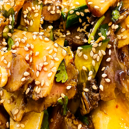 Spicy Pig Head Slices 凉拌猪头肉