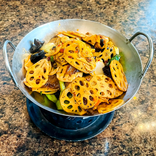 Griddle Lotus Root 干锅藕片