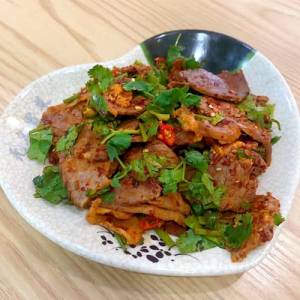 Beef in Chilli Oil 干拌牛肉 (辣)