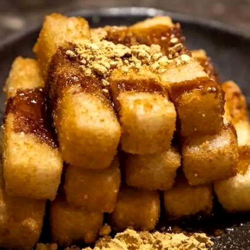 Fried Brown Sugar Glutinous Rice Cake (5 pcs) 爆浆红糖糍 粑