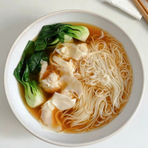 1. Shrimp Meat Wonton Noodle Soup