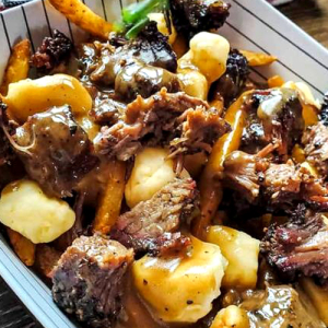 Brisket & Bean Poutine