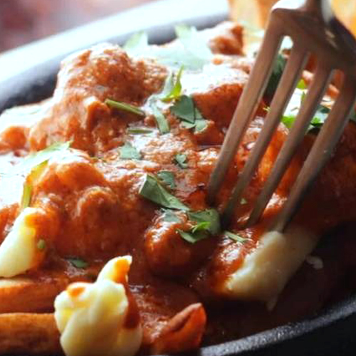 Butter Chicken Poutine