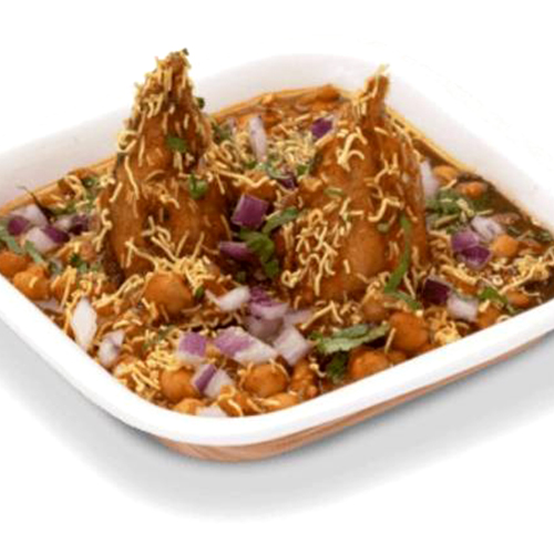 Vegetable Samosa Chat