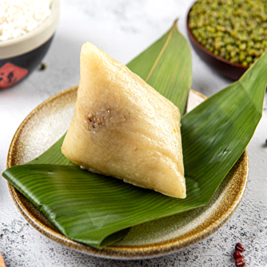 Cantonese Egg Yolk Mung Bean and Pork Rice Dumpling (1 pc) 石磨芋头米粿