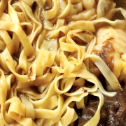 Wonton & Beef Brisket Noodle Soup / 云吞牛腩面