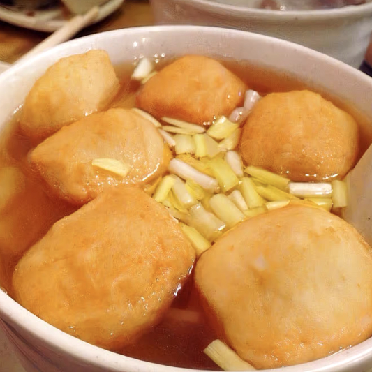 Fish-Tofu Ball Noodle Soup / 豆腐鱼蛋面