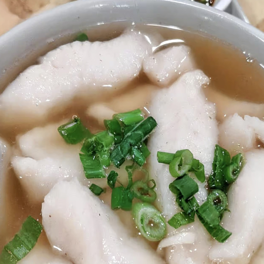 Rock Cod Noodle Soup / 石斑球面