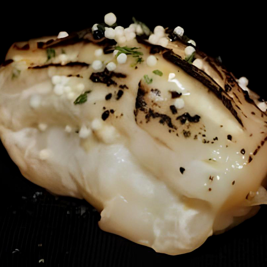 Scallop Aburi Sushi