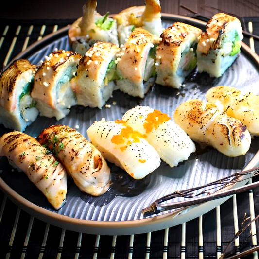 Salmon Dragon Sushi Combo (14 pcs)