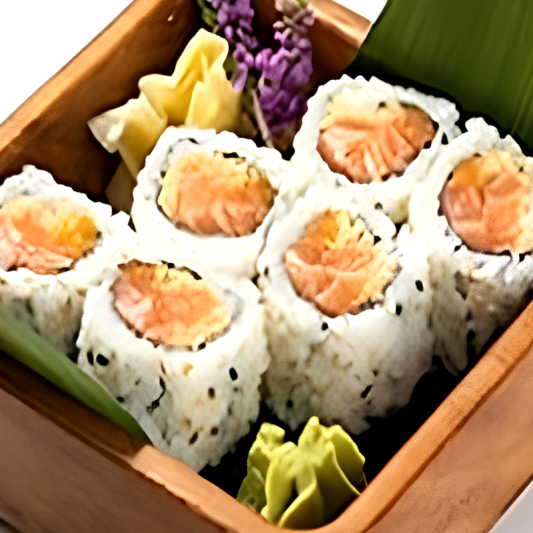 Spicy Salmon Roll (6 pcs)