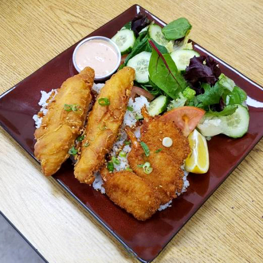 Fish & Shrimp Plate