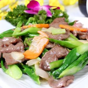 Sauteed Garlic Chinese Broccoli 蚝皇芥兰