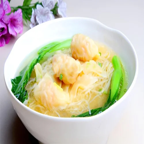 Shrimp & Pork Wonton Noodle Soup 鲜虾云吞面