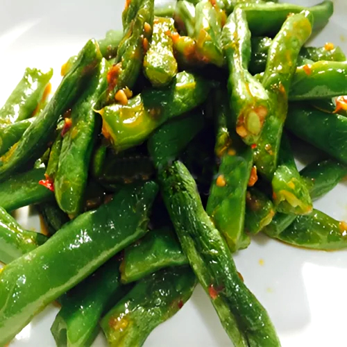 String Beans with Garlic 蒜蓉四季豆
