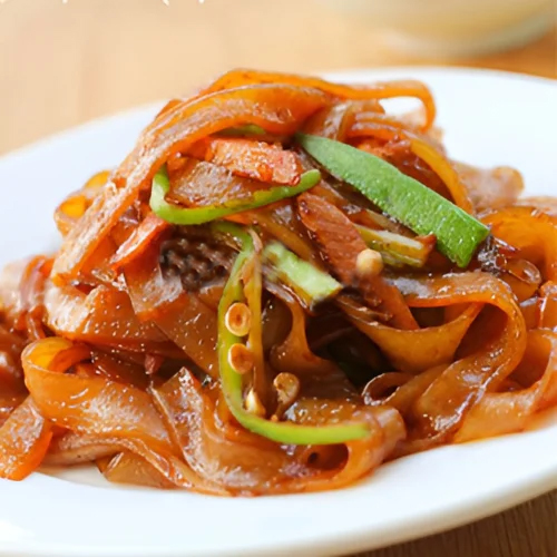 BBQ Pork Chow Fun 干炒叉烧河粉