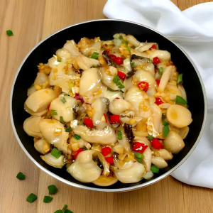 Garlic Crispy Fish Fillet Casserole