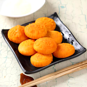 Pumpkin Sticky Rice Cake