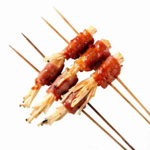 Bacon Wrapped Enoki Mushroom (2 pcs)