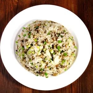 Minced Pork and String Beans Fried Rice