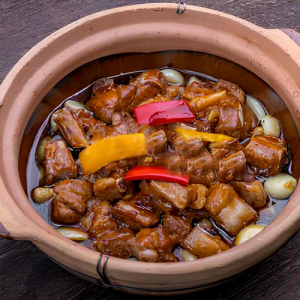 Sweet and Sour Pork Ribs Casserole