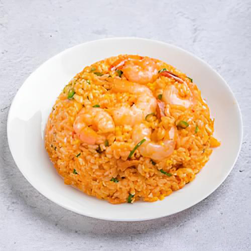Kimchi and Shrimp Fried Rice