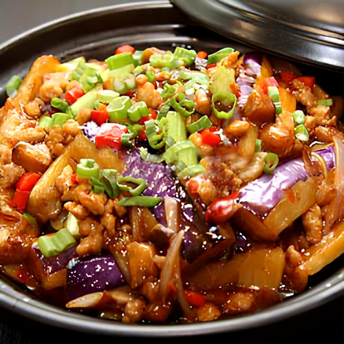 Yu Xiang Eggplant with Minced Pork