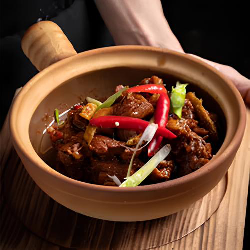 Flaming Roasted Duck Pot