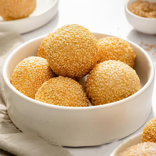 Red Bean Sesame Balls