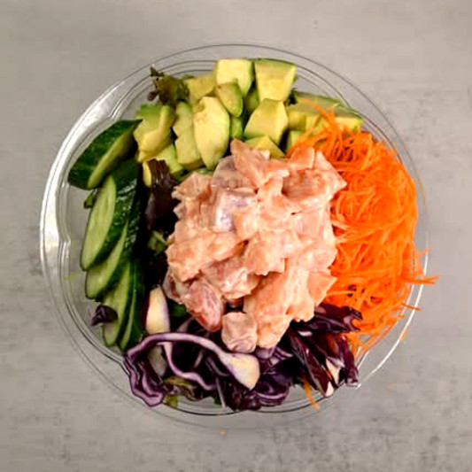 Pok&eacute; au saumon