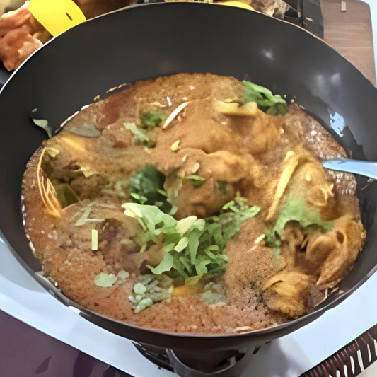 Karahi du mouton 